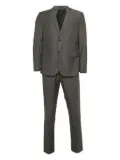 Balmain Pre-Owned three-button wool suit - Grey