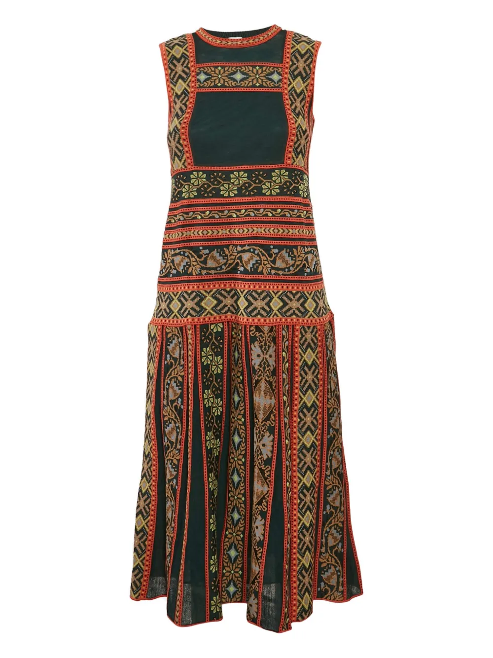 Missoni Pre-Owned floral knit dress | Grey | Image 1