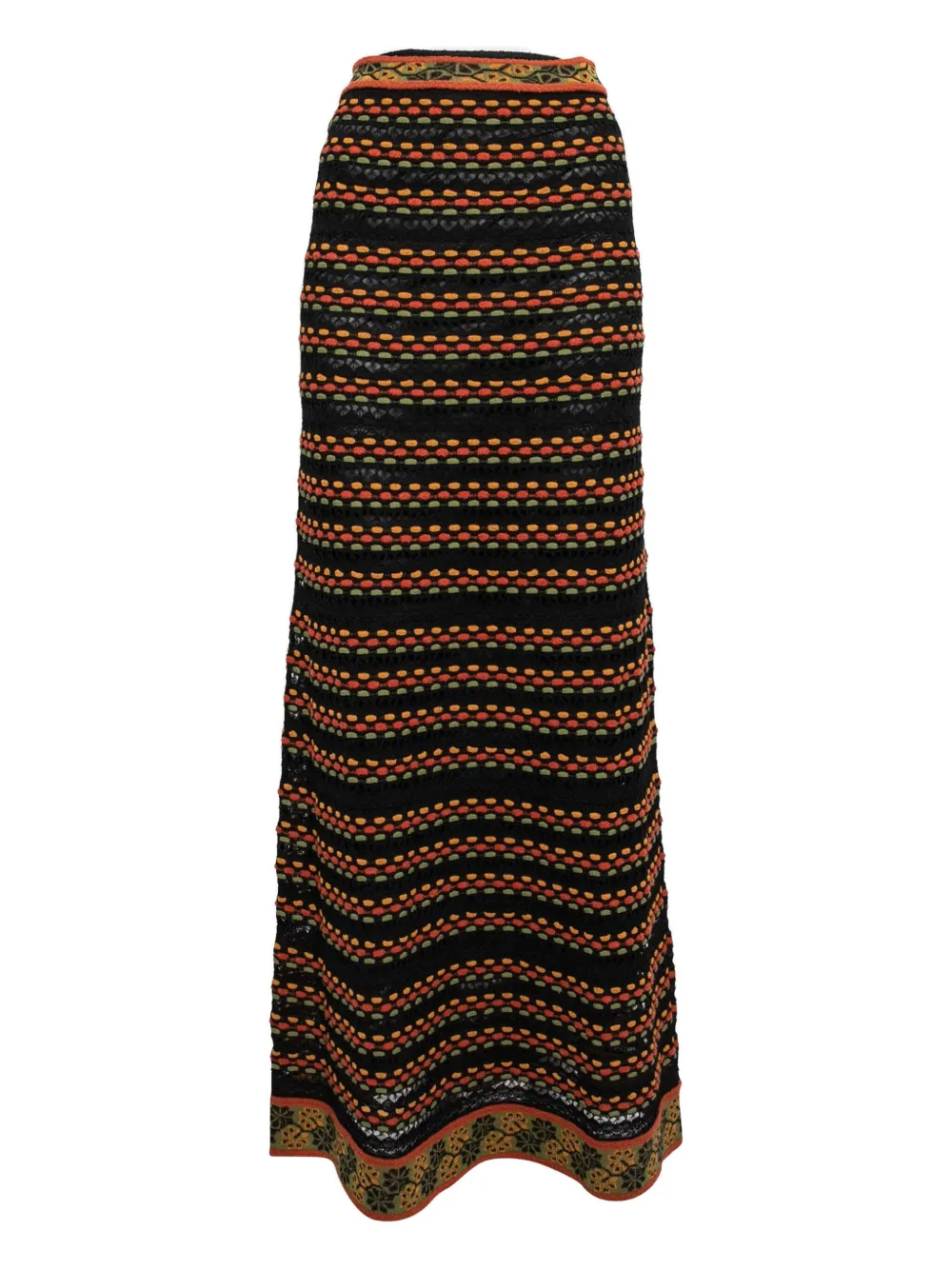 Missoni Pre-Owned تنورة بحياكة مخرمة 2024 | أسود | Image 1
