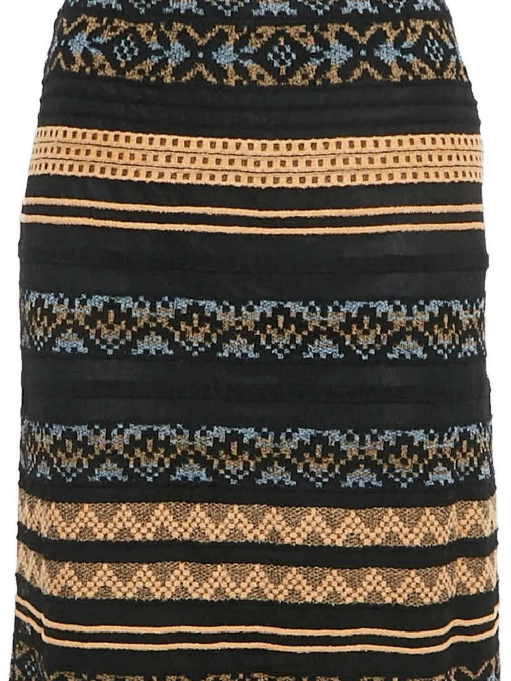 Missoni Pre-Owned Gestreepte rok - Zwart