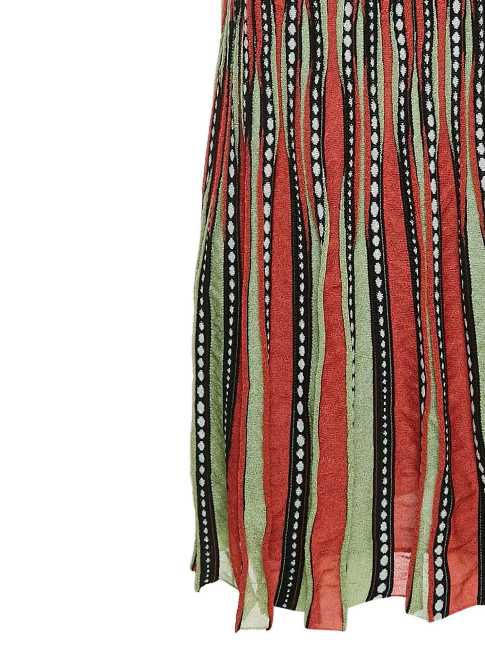 Missoni Pre-Owned Algae gebreide jurk - Groen