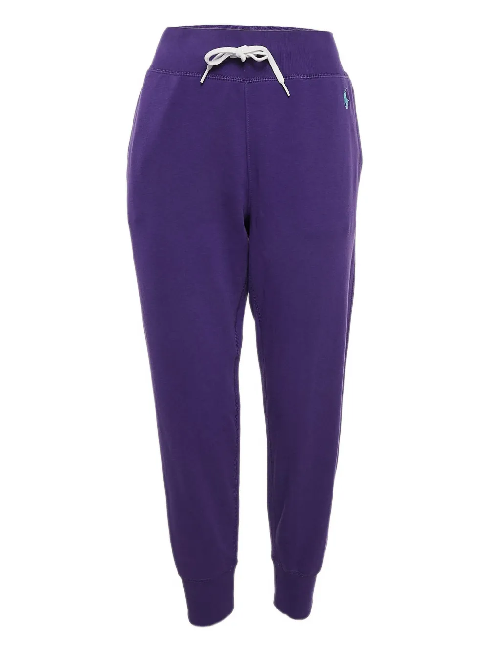 Polo Ralph Lauren Vintage 2024 knitted-cotton pockets track pants | Purple | Image 1