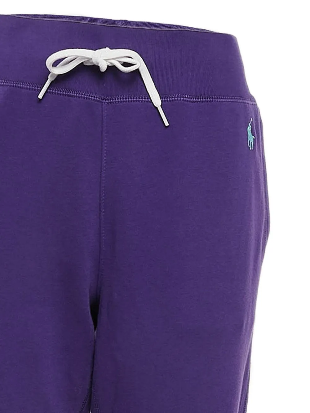 Polo Ralph Lauren Vintage 2024 gebreide katoenen trainingsbroek met zakken - Paars