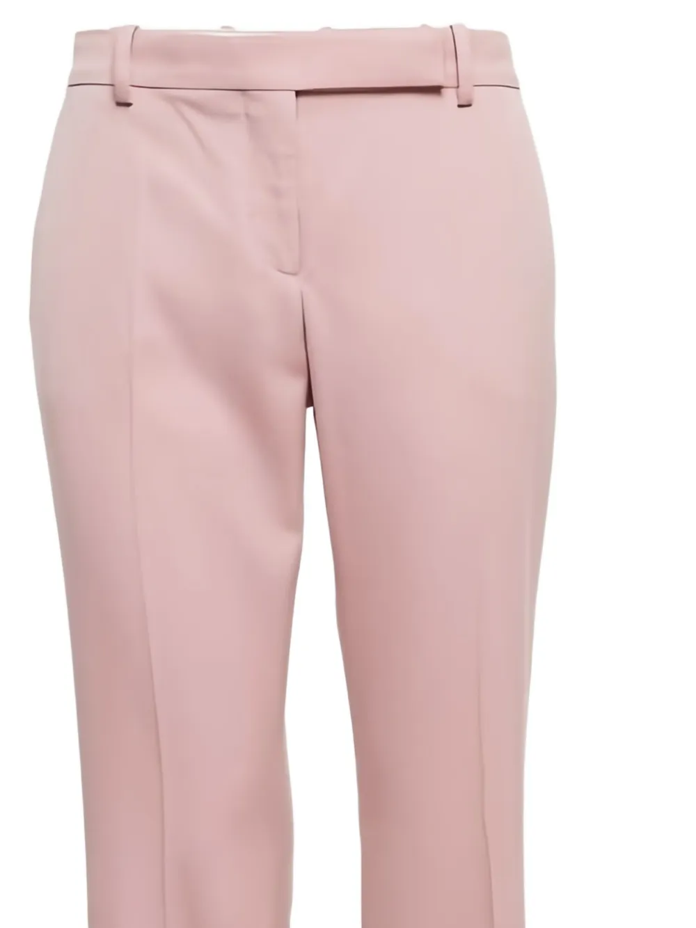 Pre-owned Alexander Mcqueen Tailored Wool Trousers In Pink