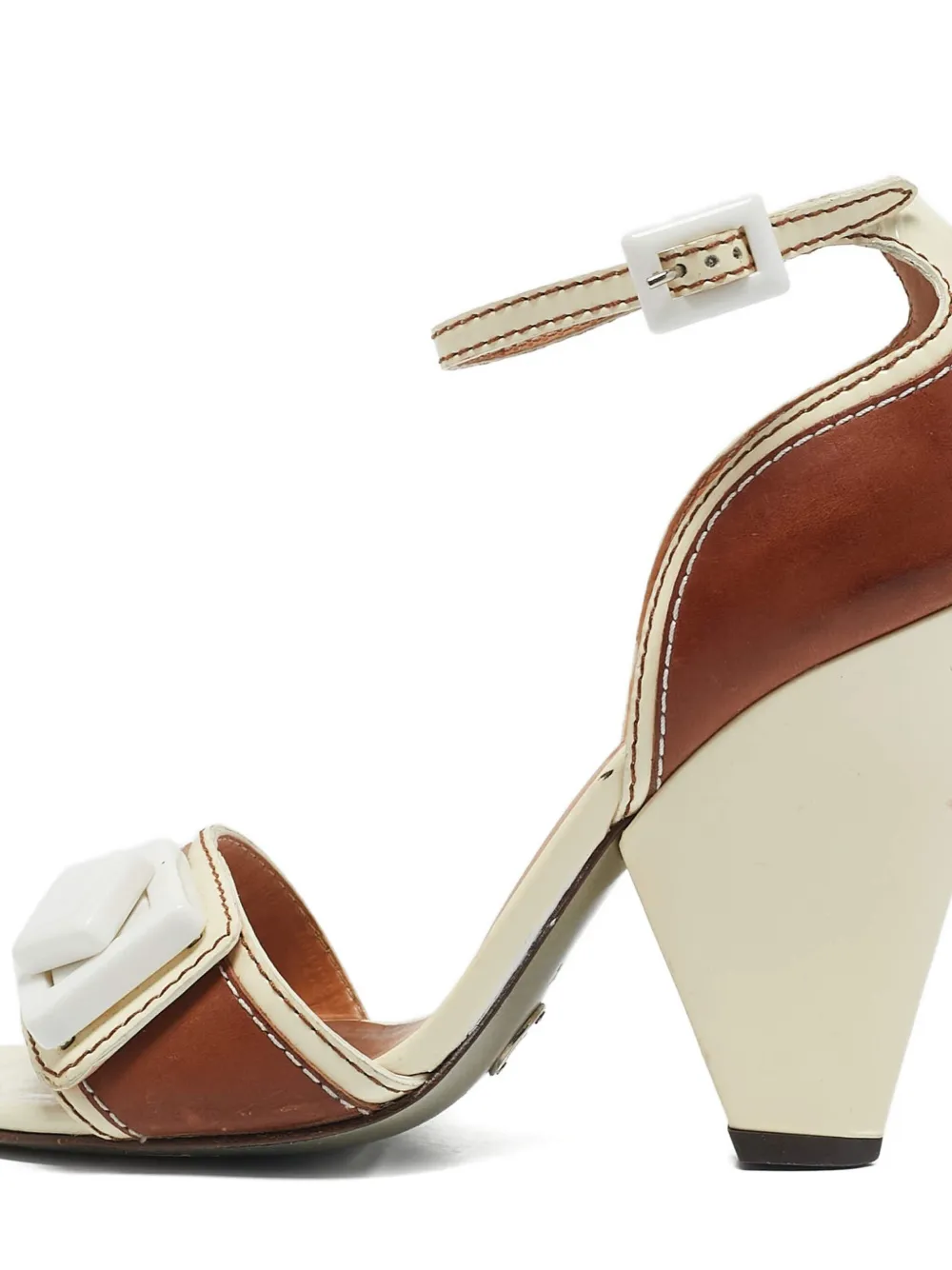 Dolce & Gabbana Pre-Owned Leren sandalen - Bruin