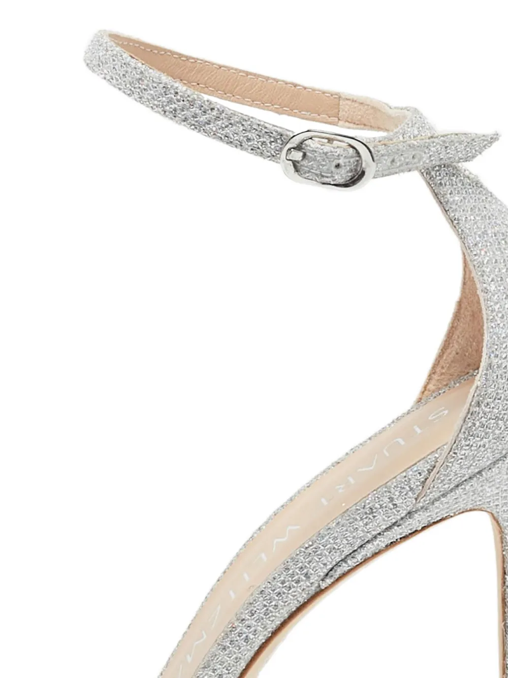 Stuart Weitzman glitter pearl-embellished sandals | Image 2