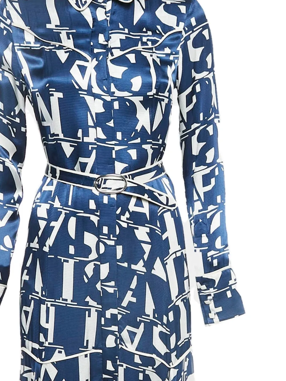 Alexis Asymmetrische jurk - Blauw