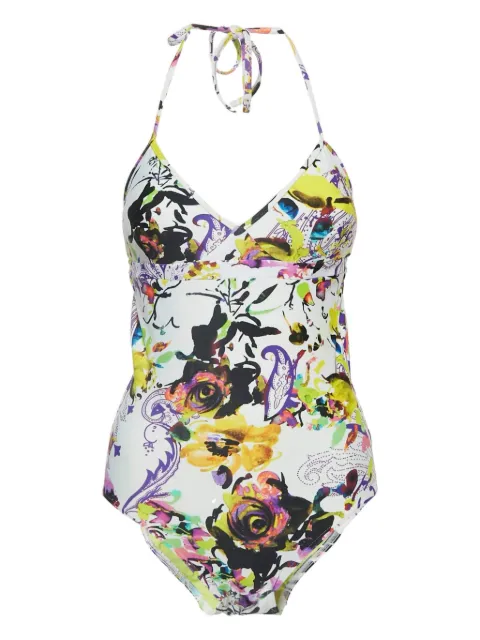 Etro Pre-Owned floral-print swimsuit