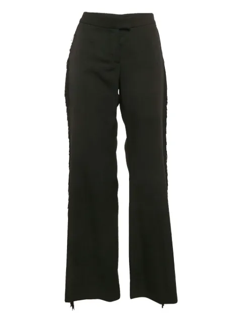 Stella McCartney Pre-Owned fringed wool trousers