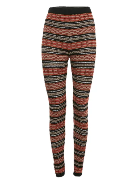 Missoni Pre-Owned 2024 patterned-jacquard leggings