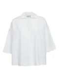 Balenciaga Pre-Owned minimalist cotton blouse - White