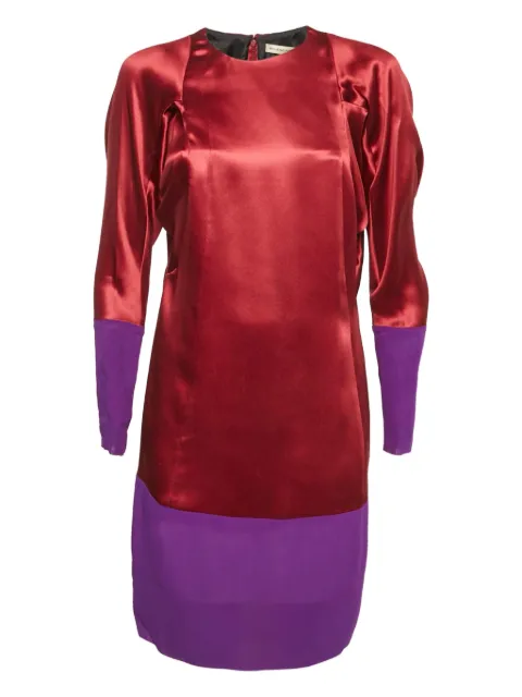 Balenciaga Pre-Owned puff-sleeve silk dress