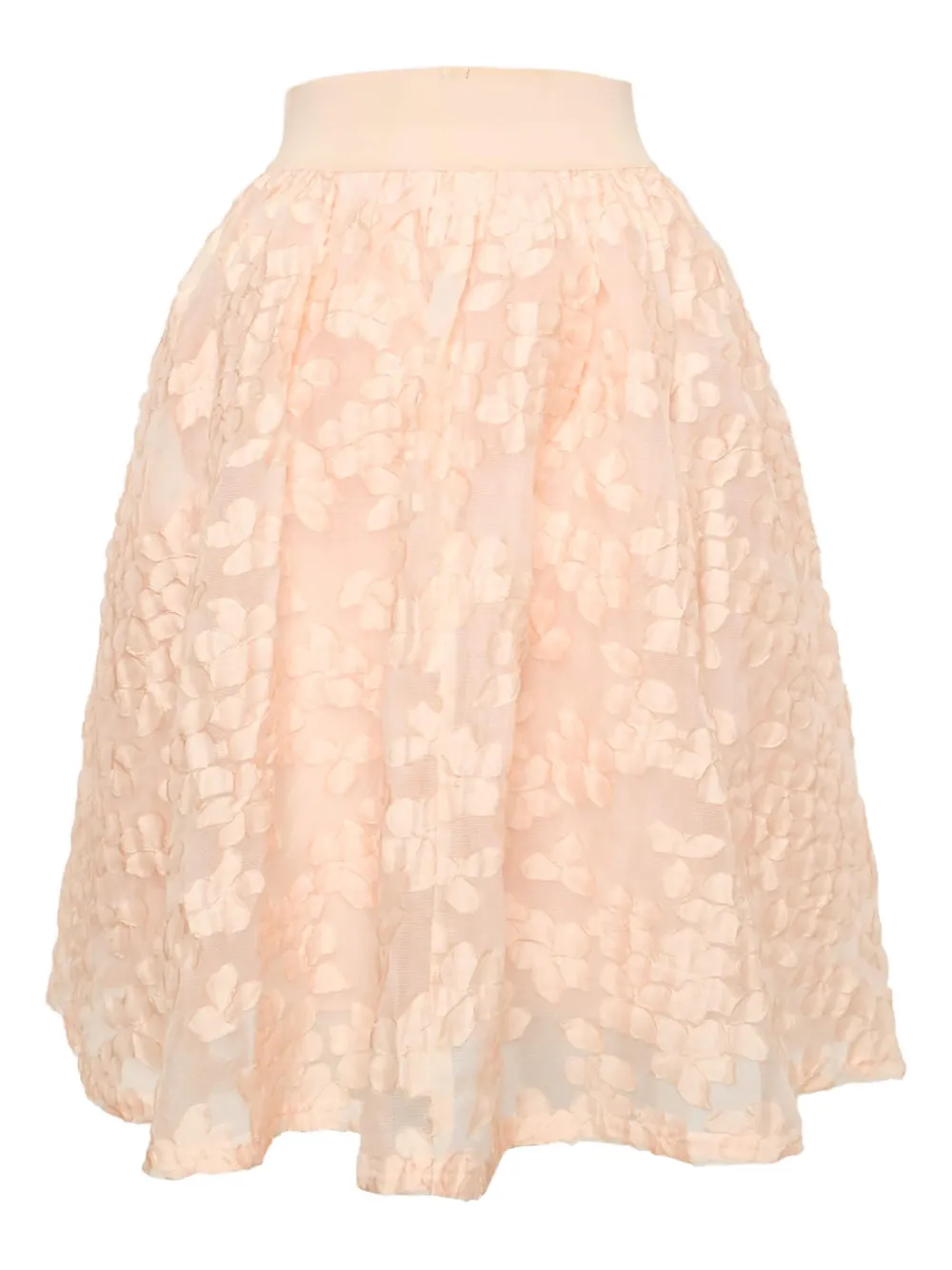Maje floral-motif skirt | Orange | Image 1
