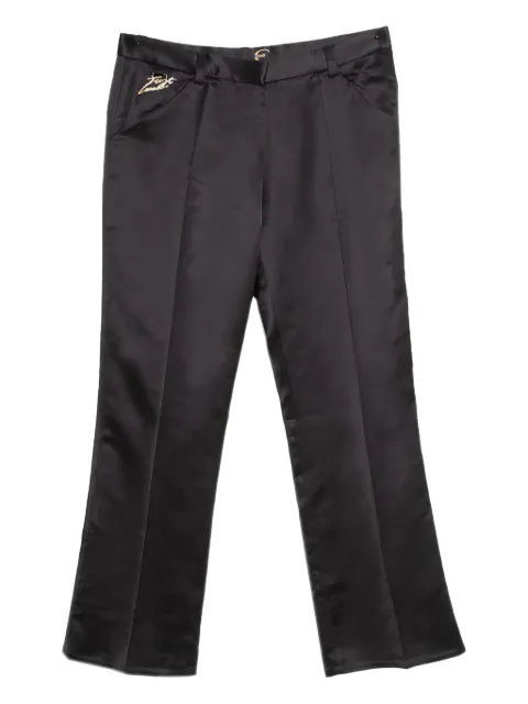 Just Cavalli Vintage pressed-crease trousers
