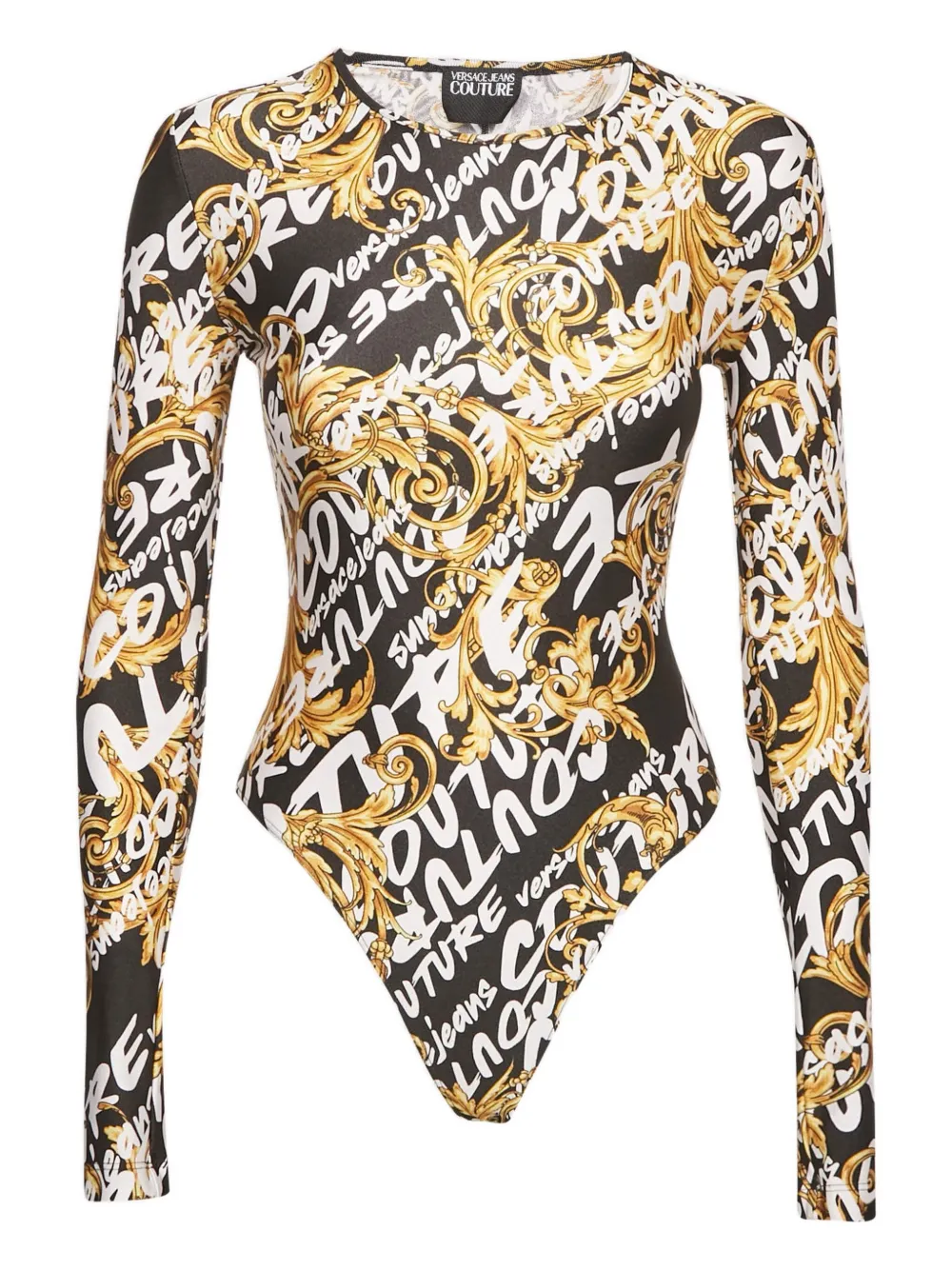 Versace Pre-Owned 2024 baroque-print body | Yellow | Image 1