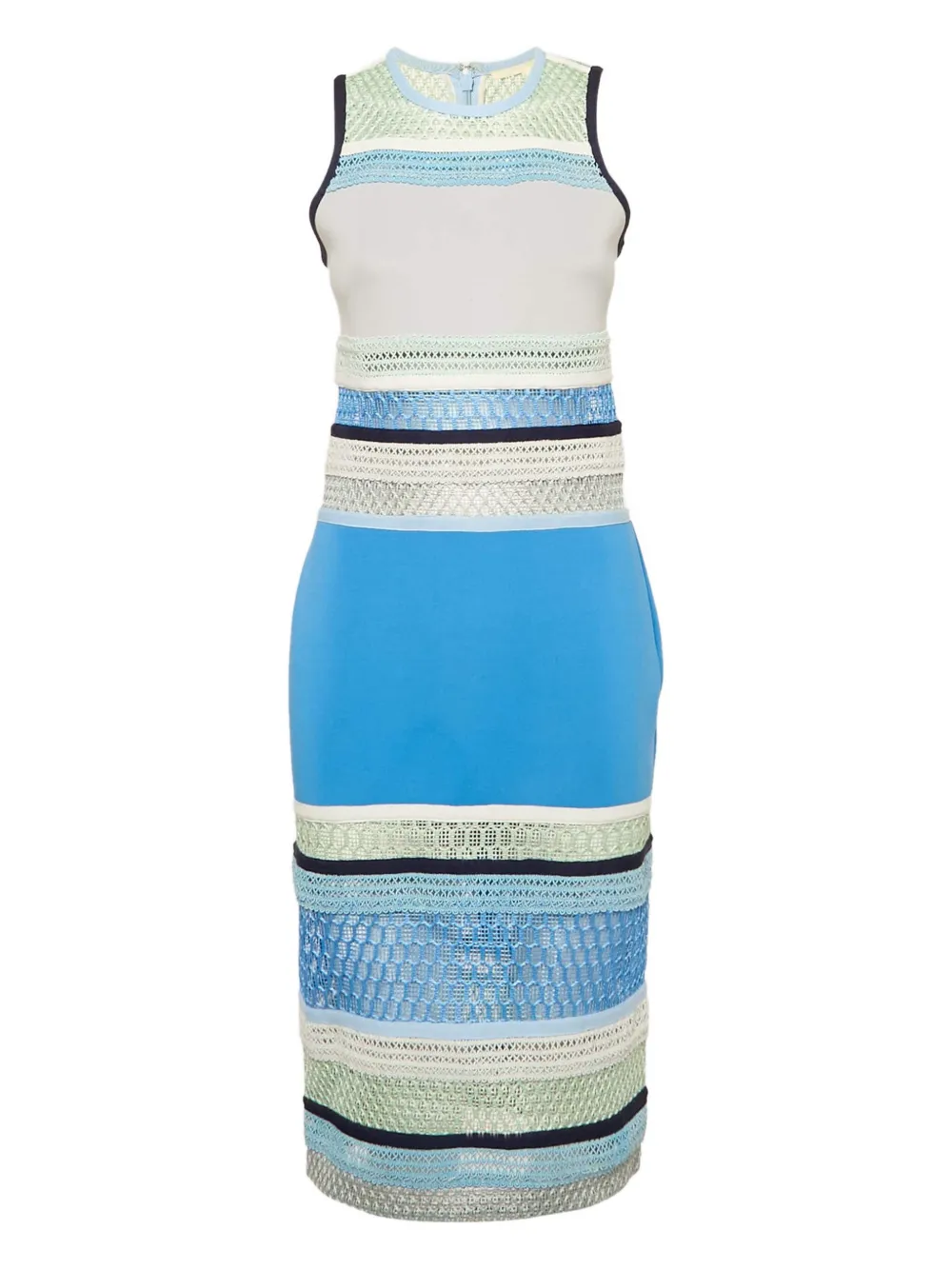 Simkhai Abito midi a righe Pre-owned - Blu