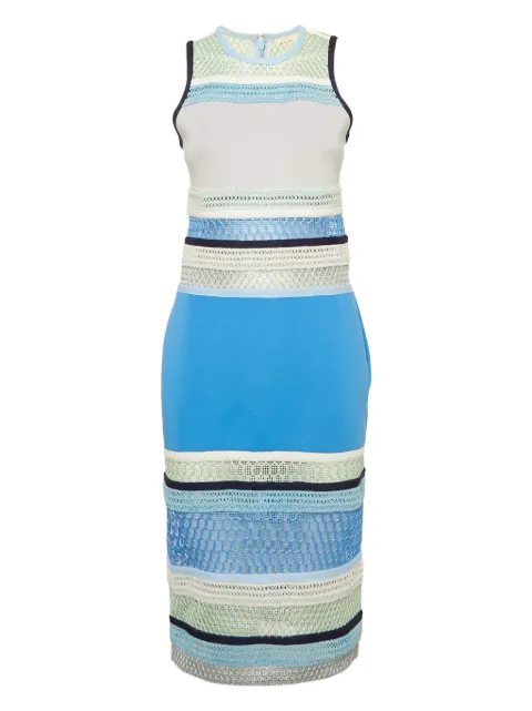 Simkhai vestido midi con motivo de rayas de archivo
