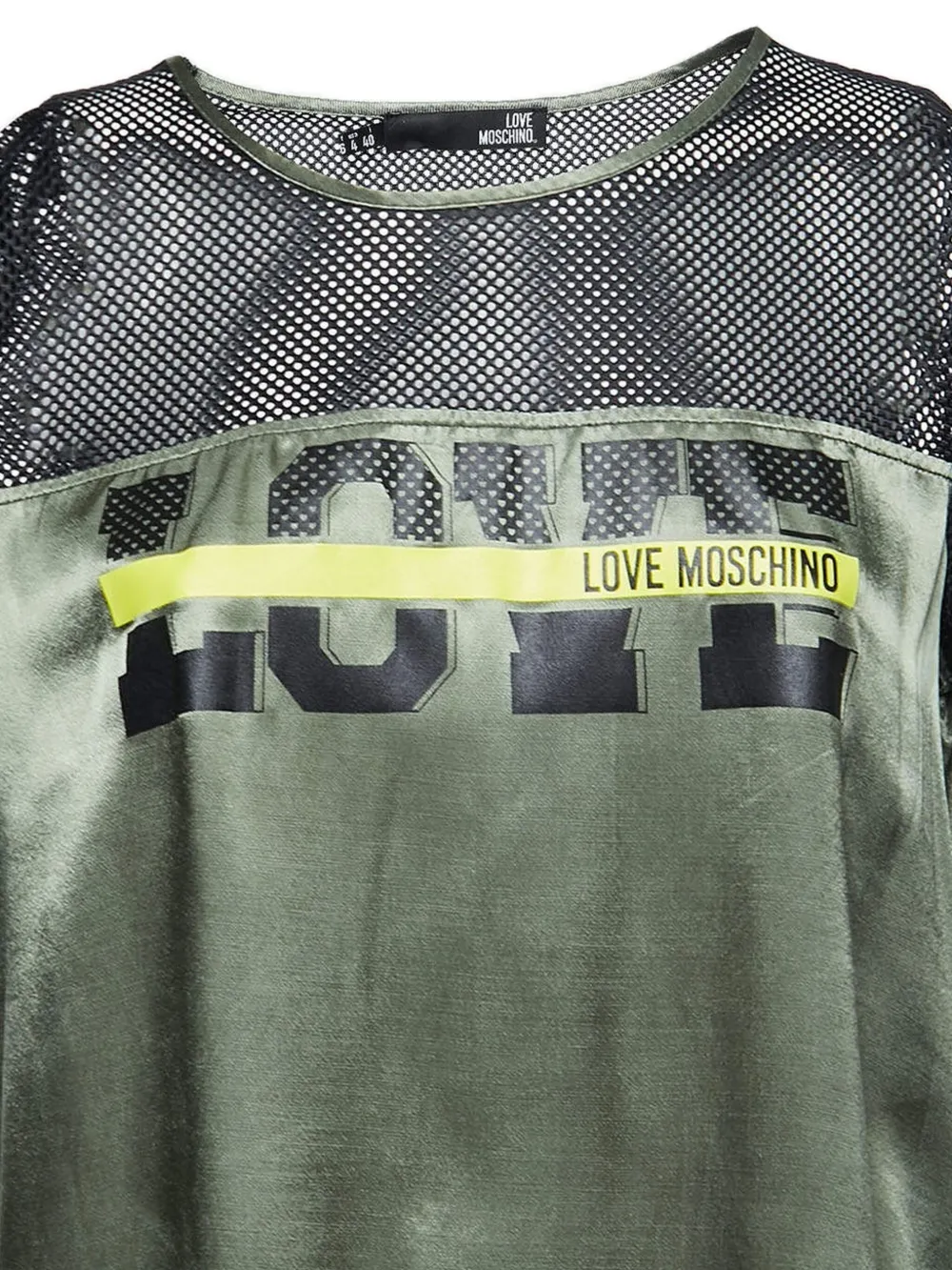 Moschino Pre-Owned mesh-insert top | Image 2