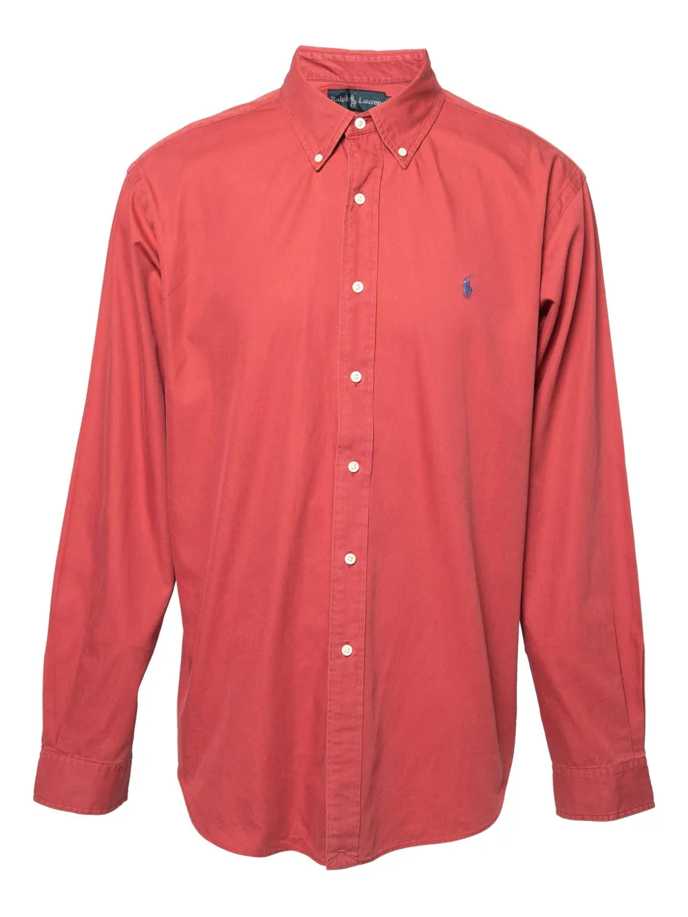 Polo Ralph Lauren Vintage pre-owned embroidered-logo shirt | Red | Image 1