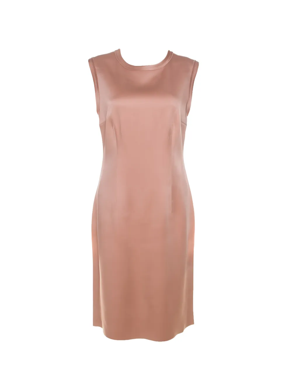 Lanvin Pre-Owned Abito smanicato in raso - Toni neutri