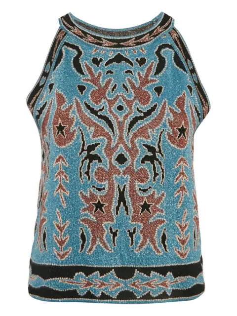 Missoni Pre-Owned lurex-knit top