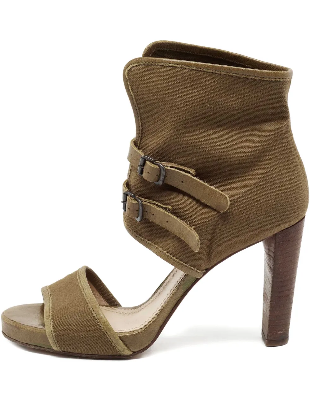 Chloé Pre-Owned 2024 buckle canvas sandals | Image 1