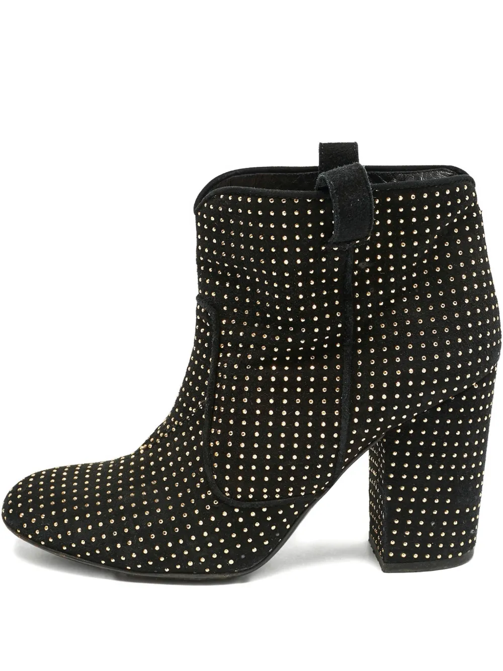 Laurence Dacade pre-owned 95mm studded block-heel boots | Black | Image 1