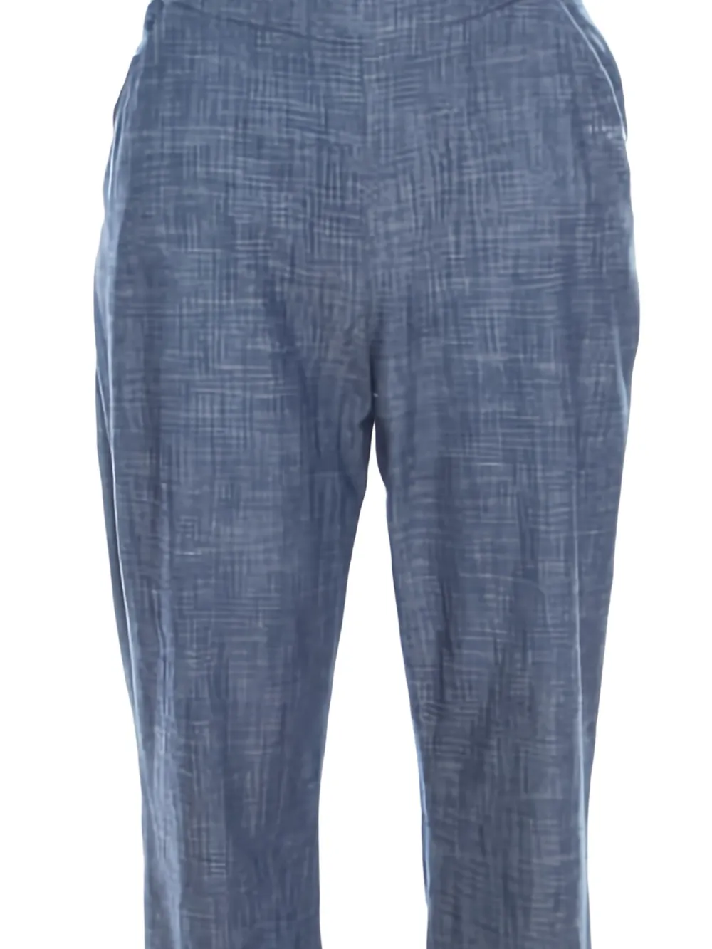 Oscar de la Renta Pre-Owned High waist broek - Blauw