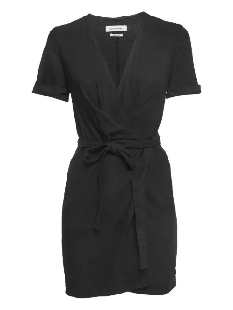 Isabel Marant Vintage vestido cruzado manga corta de archivo