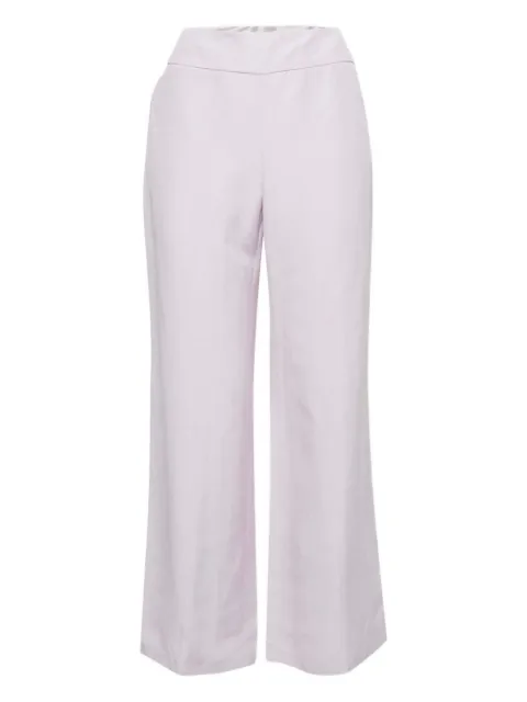 Armani Vintage wide-leg crepe trousers
