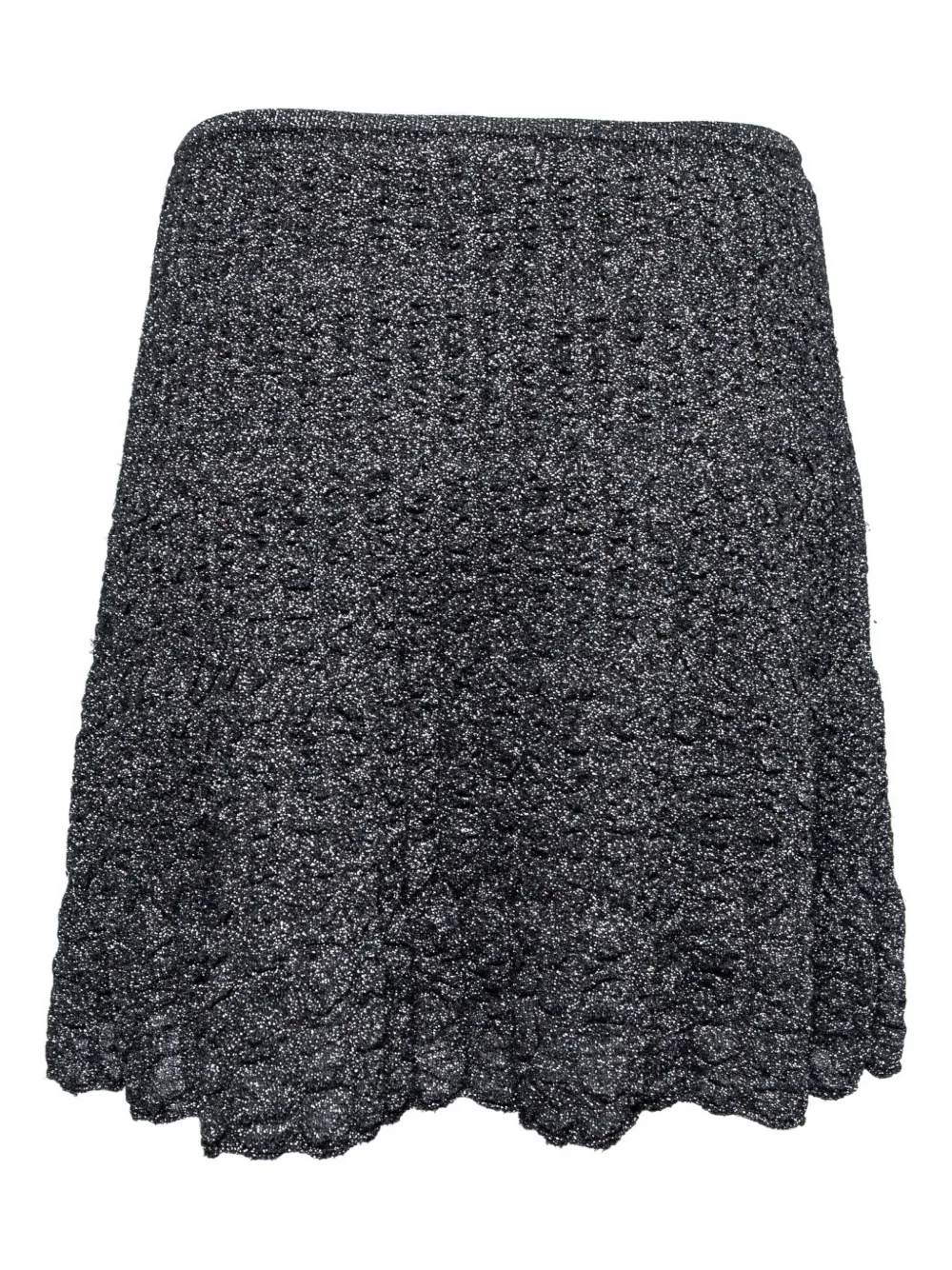 Missoni Pre-Owned Gebreide flared rok - Grijs