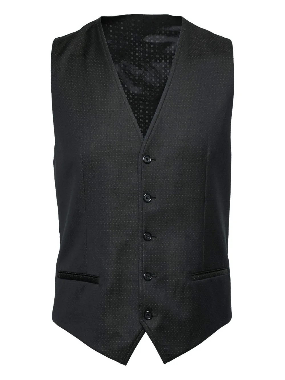 Dolce & Gabbana Pre-Owned polka-dot waistcoat | Black | Image 1