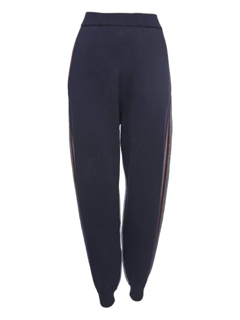 Stella McCartney Pre-Owned stripe-detail wool trousers