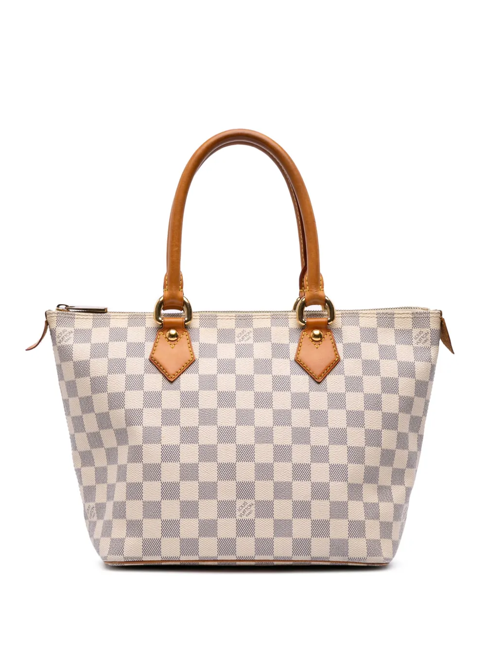 Louis Vuitton Pre-Owned 2000-2025 ダミエ アズール サレヤ PM ハンドバッグ - ホワイト Louis Vuitton Pre-Owned 2000-2025 ダミエ アズール サレヤ PM ハンドバッグ - ホワイト