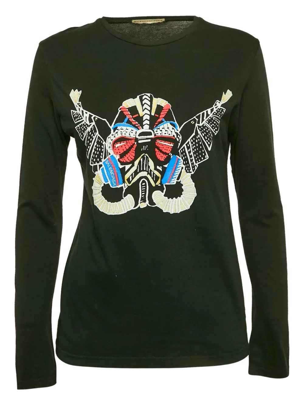 Balenciaga Pre-Owned graphic-print T-shirt | Black | Image 1