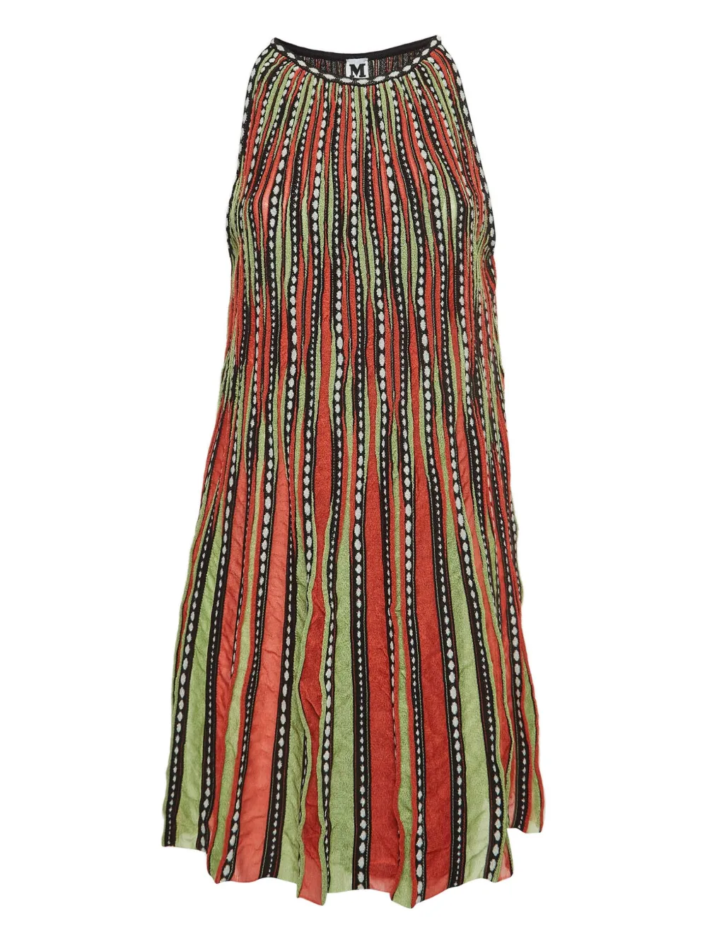Missoni Pre-Owned 2024 knit alga bubble dress | Orange | Image 1