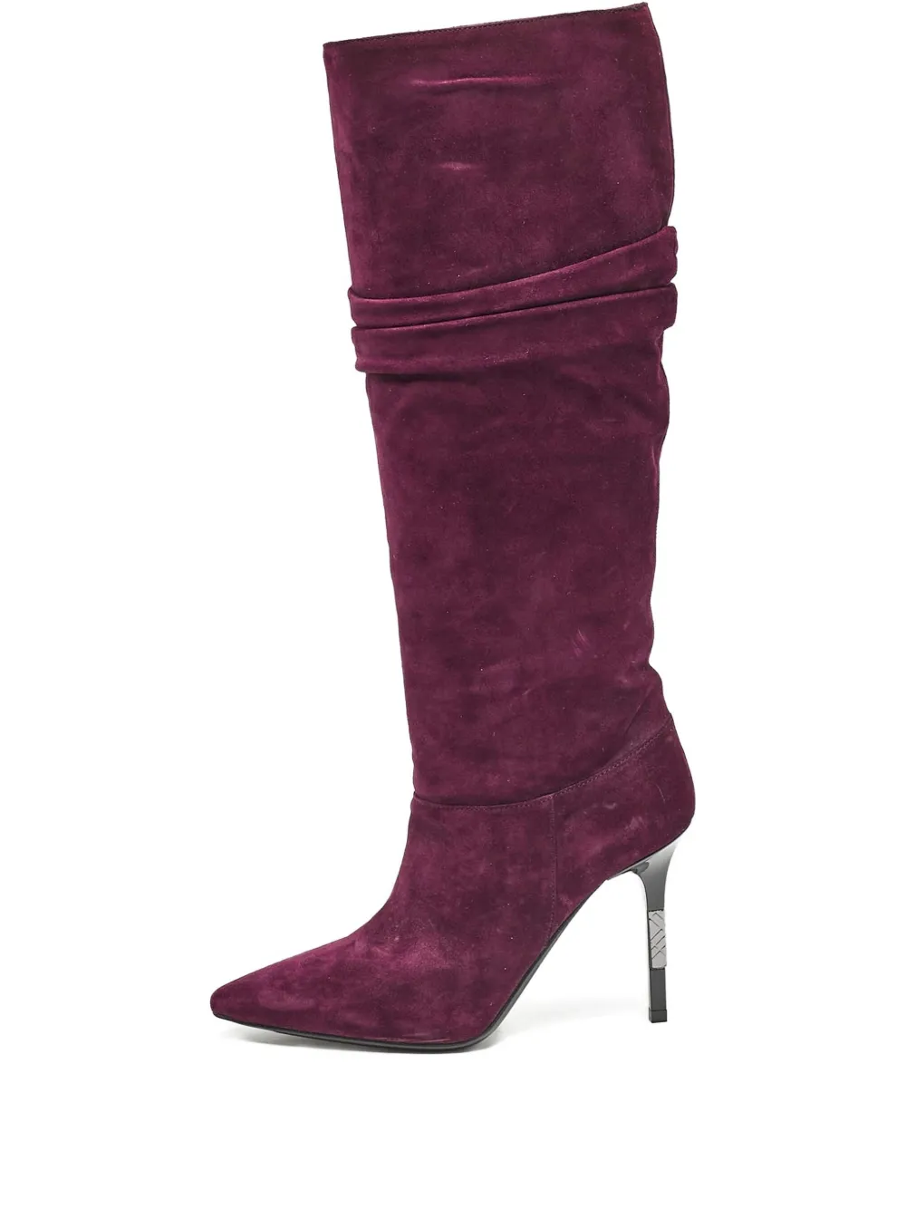 Burberry Pre-Owned Stiefeletten aus Wildleder 90mm - Rot