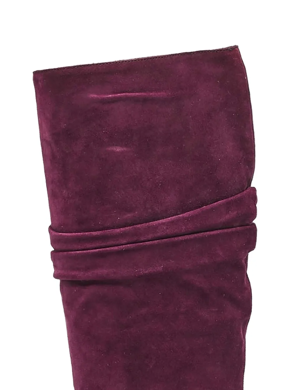 Burberry Pre-Owned Suède enkellaarzen - Rood