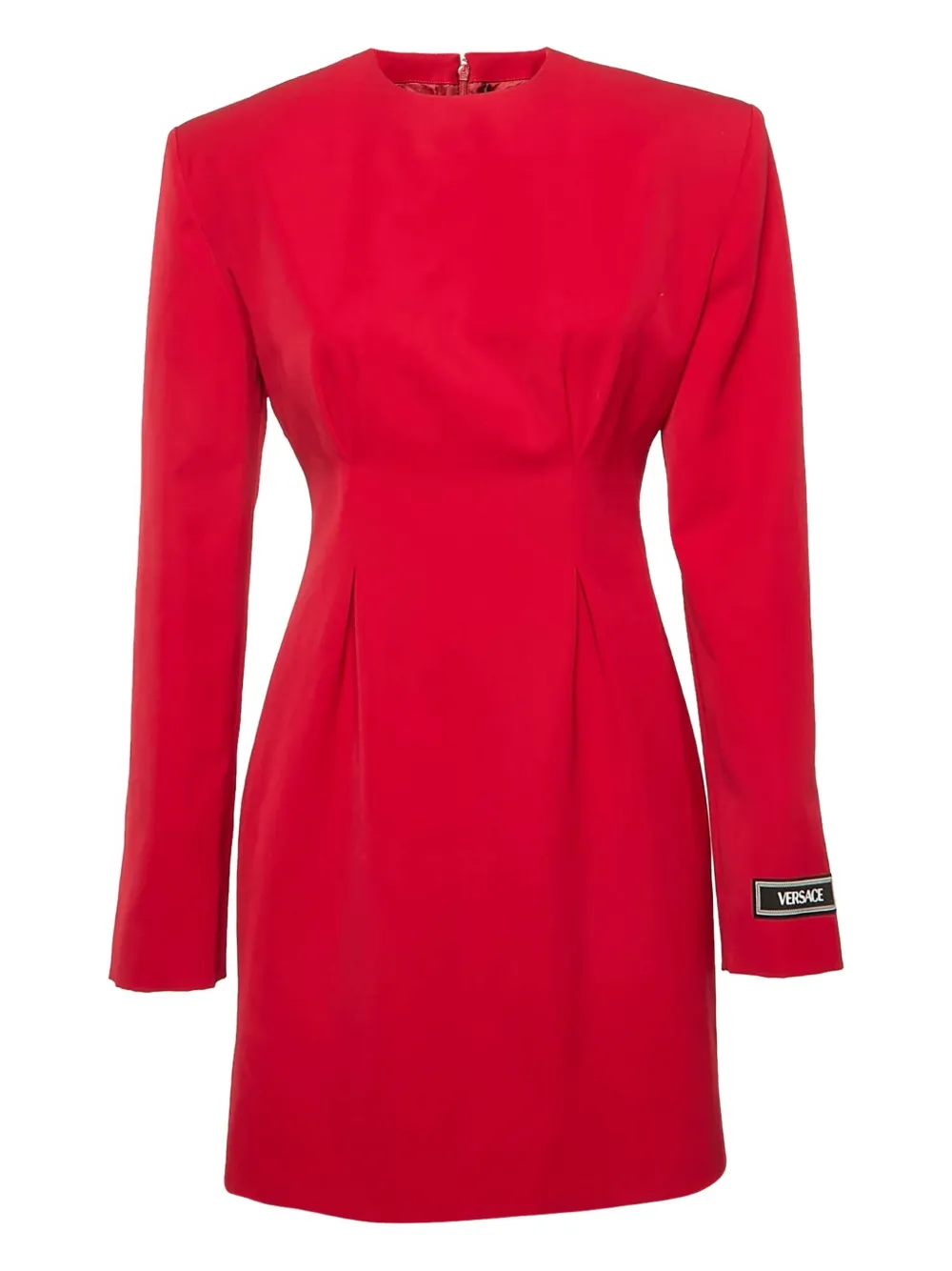 Versace Pre-Owned Abito in lana vergine - Rosso