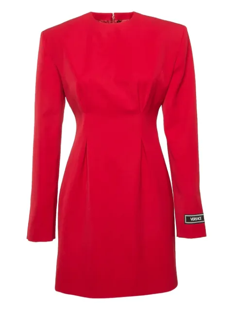 Versace Pre-Owned vestido de lana virgen