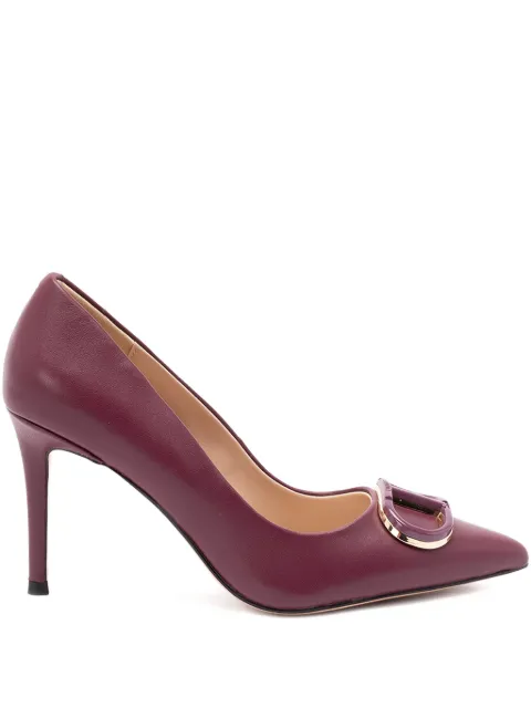 TWINSET pointed-toe Oval-T pumps