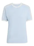 adidas Ruffle three-stripes T-shirt - Blue