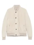 Barba Napoli Mare button-fastening ribbed-cuff jacket - Neutrals