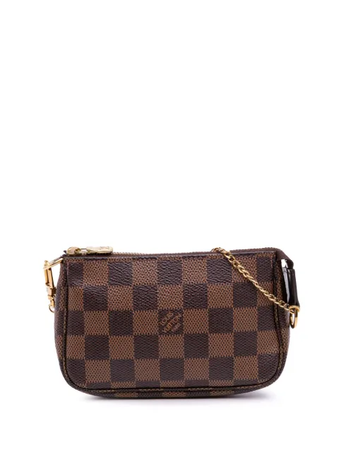 Louis Vuitton Pre-Owned 2020 mini Damier Ebene Pochette Accessoires Handtasche