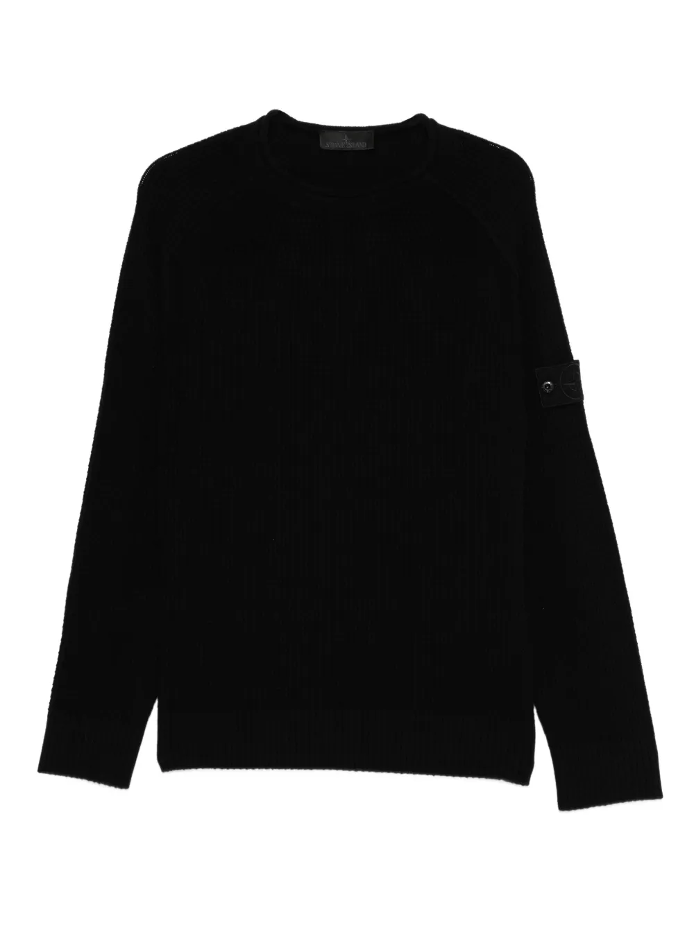 Stone Island Sweater met ronde hals Zwart