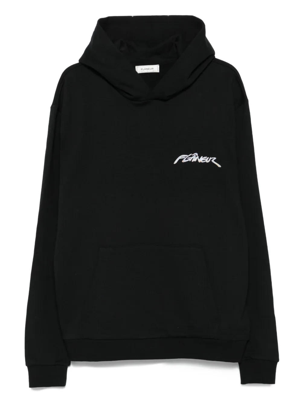 logo-print hoodie