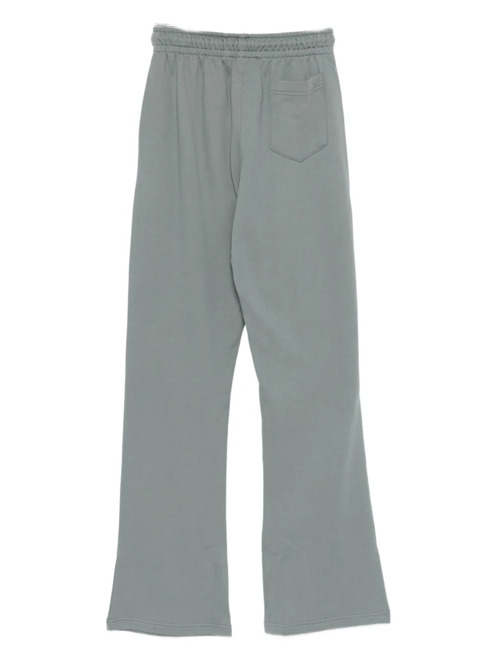 FLÂNEUR logo-print drawstring trousers - Groen