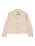 ASPESI buttoned patch-pocket jacket - Neutrals
