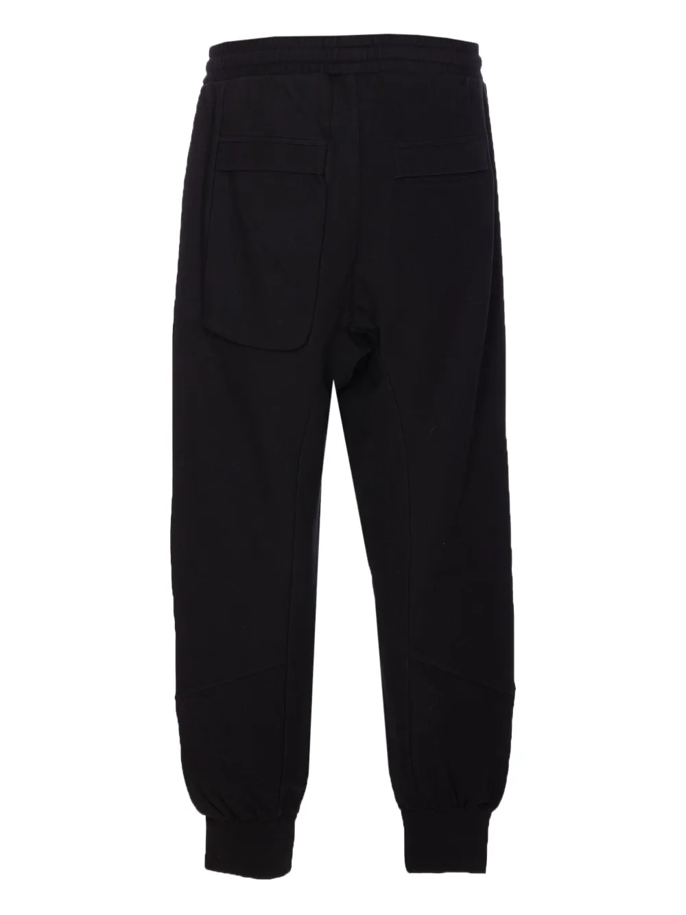 Thom Krom elasticated-waist pocket trousers Zwart
