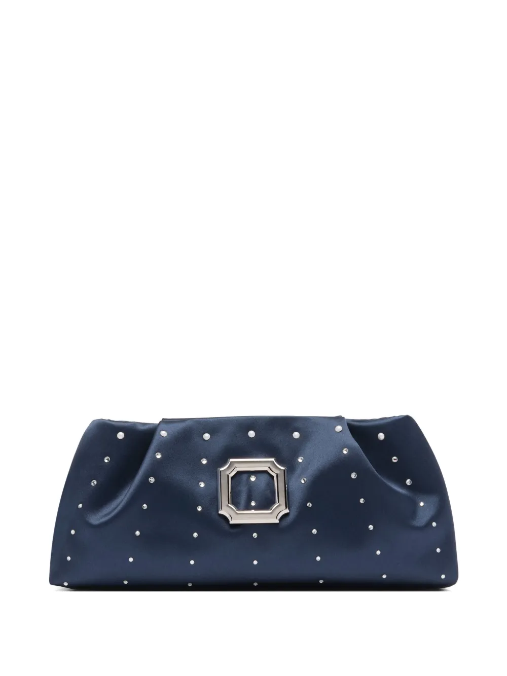 Malone Souliers Vittoria Embellished Clutch Bag In Blue